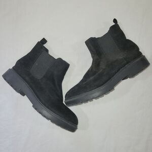 ZBY Size 3 Girls Suede Black Boots